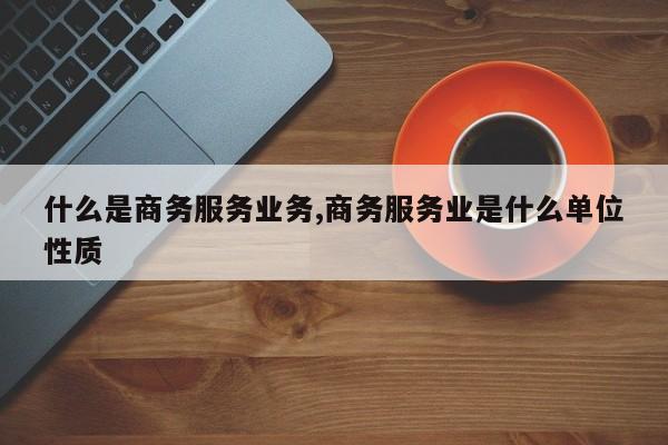 什么是商务服务业务,商务服务业是什么单位性质